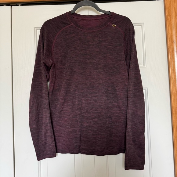 Lululemon Metal Vent Tech Long Sleeve Shirt Gym Running Active Mens Small - Picture 1 of 7